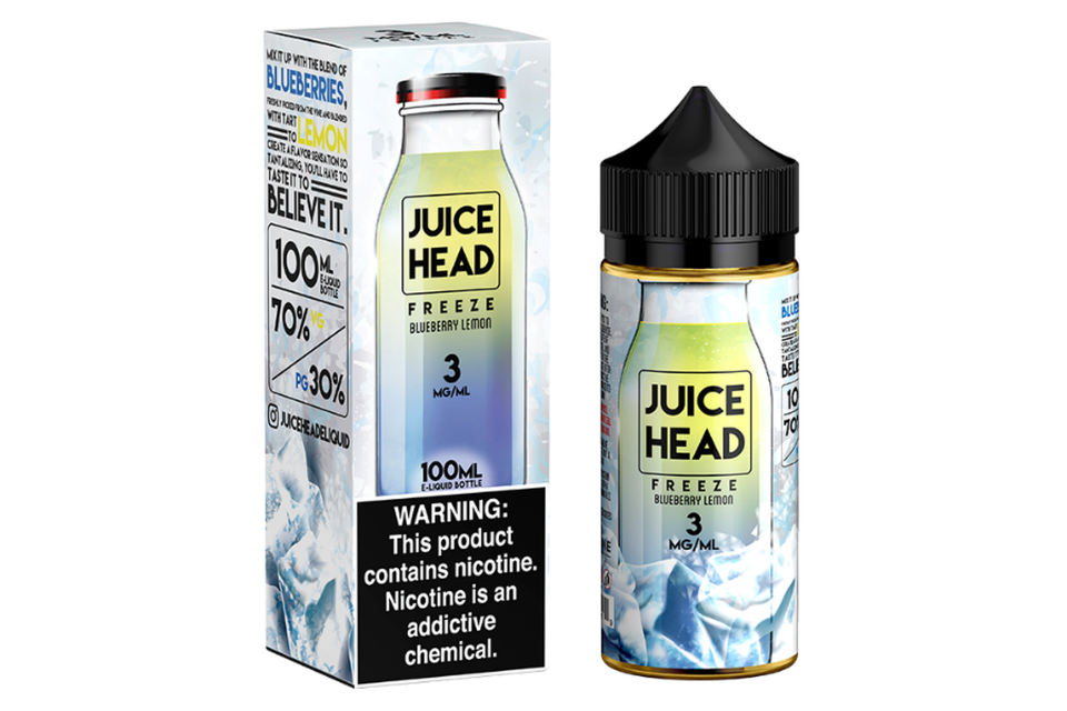 Juice Head Freeze Blueberry Lemon 100ml - Tinh Dầu Vape Mỹ