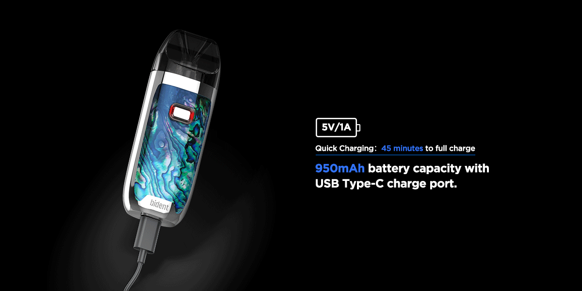 Bident pod charging Bident pod charging